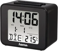 Hama 21.01384 Ébresztőóra  cube fekete kép