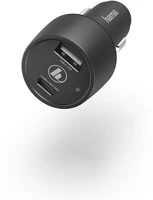 Hama 210589 Autós töltő usb a + type-c, (pd,qc) 30w kép