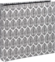 Hama 2220 Fleur jumbo memo album - fehér mintás fekete lapokkal kép