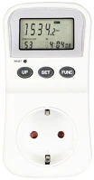 Hama 223561 3680w lcd digitális fogyasztásmérő kép