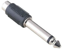 Hama 43356 Audio adapter rca-6,3 mm jack kép