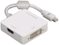 Hama 53245 3IN1 53245 3in1 mini displayport - dvi/dp/hdmi adapter kép