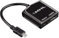 Hama 54510 MHL 54510 mhl adapter, micro usb - hdmi kép