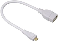 Hama 54518 Microusb-otg adapter white kép