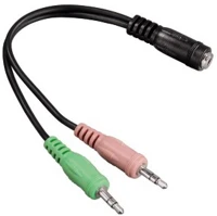 Hama 54572 4pol jack alj - 2×3pol jack dugó () kép