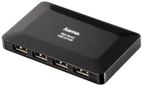 Hama 78472 Hama usb 2.0 hub 1:4+hálózati tápegység (78472) kép