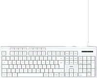 Hama CK-200 VEZETÉKES Ck-200 vezetékes billentyűzet, usb, magyar kiosztás, fehér (173053) kép