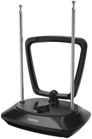 Hama DVB-T/DVB-T2 Dvb-t/dvb-t2 indoor antenna fitv performance 35 ring-shaped active black kép