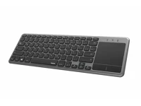 Hama KW-600T Kw-600t vezeték nélküli billentyűzet + touchpad (182653) kép