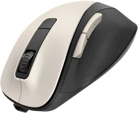 Hama MW-500 V2 KRÉMESFEHÉR Mw-500 v2 wireless mouse creme white kép