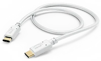 Hama USB 2.0 TYPE-C-TYPE-C fic e3 adatkábel   (480mbps), 1,5 méter, fehér (201592) kép