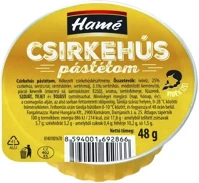 Hamé VEC14_02900 Csirkehús pástétom 48 g kép