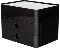 Han 1100-13 Irattartó  allison smart box plus 3 fiókos fekete kép