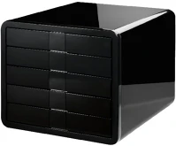 Han I-BOX A4/C4 5 Irattartó  i-box a4/c4 5 fiókos fekete kép