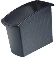 Han 1840-13 Szemeteskosár 18 l  (h x sz x ma) 194 x 450 x 345 mm fekete 1 db kép