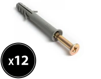 Handy 04815B Tipli + csavar - 8 x 60 mm - 12 db / csomag () kép