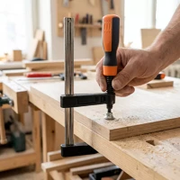 Handy 10285 Párhuzamos szorító - tekerős - 160 mm - acél kép