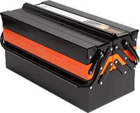 Handy 10948 Fém, szétnyitható szerszámosláda 43x21x20 cm () kép