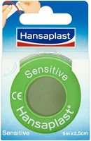 Hansaplast 25.00116 Ragtapasz  tekercses sensitive 5 m x 2,5 cm kép