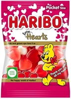 Haribo 14.02198 Gumicukor  love hearts 100g kép