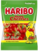 Haribo MEGGYFÜRT 100G Gumicukor  meggyfürt 100g kép