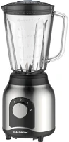 Hausberg HB-7762 600w-os acél turmixgép üvegedénnyel 1,5l, réz motorral kép