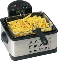 Hauser 190 °C-IG dfs-430 olajsütő, fritőz, 2000 w, 4 literes tartály, tapadásmentes kép