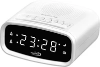 Hauser TCL-8025W digitális ébresztőórás fm rádió, led kijelző, 2 féle ébresztés kép