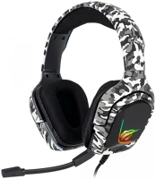 Havit H653D H653d gaming headset fehér terepmintás kép