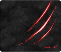 Havit MP838 Hv- egéralátét játékhoz alkalmas egérpad fekete, vörös kép