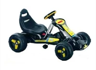 Hecht HECHT59789 59789 gokart fekete/sárga, 3-6 éves korig kép