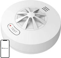 Heiman HM-5HW Összekapcsolt vezeték nélküli hőérzékelő riasztó kép