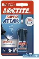 Henkel 1178774 Henkel Super Attak 5g ecsetes pillanatragasztó