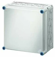 Hensel MI 0201 SZÜRKE Mi 0201 szürke fedéllel mi üres elosztószekrény kép