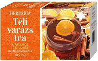 Herbária 30.01015 Gyümölcstea  téli varázs narancs-fahéj 20 filter/doboz kép