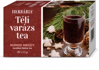 Herbária 30.01016 Gyümölcstea  téli varázs rumos meggy 20 filter/doboz kép