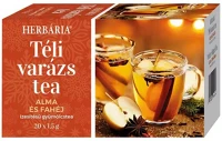 Herbária 30.01017 Gyümölcstea  téli varázs alma-fahéj 20 filter/doboz kép