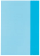 Herlitz 05215041 A5 átlátszó kék füzetborító kép
