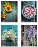 Herlitz 09058348 Gumis mappa  flower a/5 kép