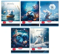 Herlitz 400200790 Wonderland a5 16-32 2. osztályos vonalas füzet kép