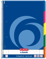 Herlitz a4 100lapos Herlitz college a4 100lapos színregiszteres vonalas spirálfüzet