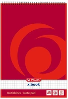 Herlitz A5 50 LAP A5 50 lap kockás spirálblokk kép