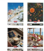 Herlitz MIX A4 70 LAP Mix a4 70 lap sima spirálfüzet kép