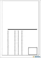 Herma 15177 Tetováló matrica  nyár színes kép