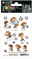 Herma 15176 Tetováló matrica  foci színes kép