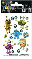 Herma 15194 Tetováló matrica  szörnyecskék színes kép