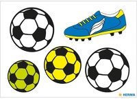 Herma 19193 Dekormatrica  fényvisszaverő foci kép