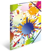 Herma 19278 Gumis mappa karton  a/4 színes foltok kép