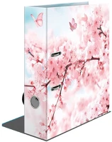 Herma 19556 Iratrendező  a/4 70 mm gerinccel cseresznyevirág kép