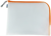 Herma 20018 Irattartó tasak  a4+ 36x28 cm, univerzális, zippes narancs kép